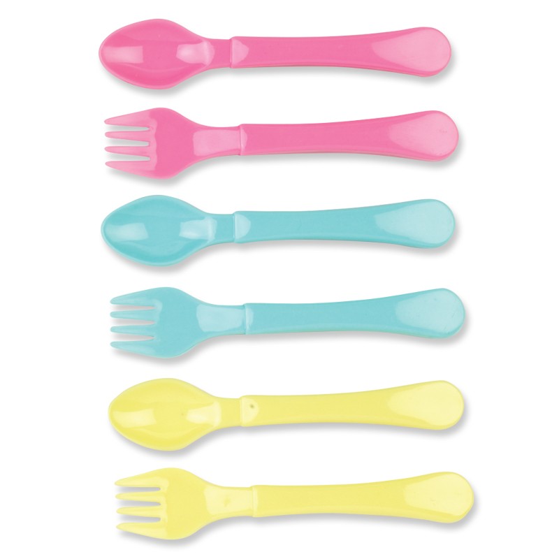 Baby Cutlery Set Set of 6 Baby King wholesale baby product manufacturer