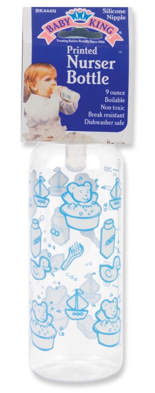 9 oz. Printed Nurser Bottle BPA Free