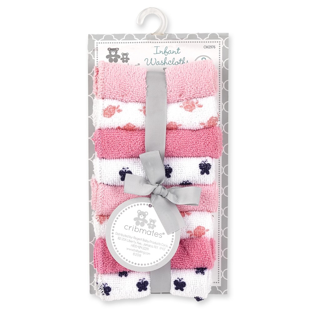 6 Pack Deluxe Baby Washcloths