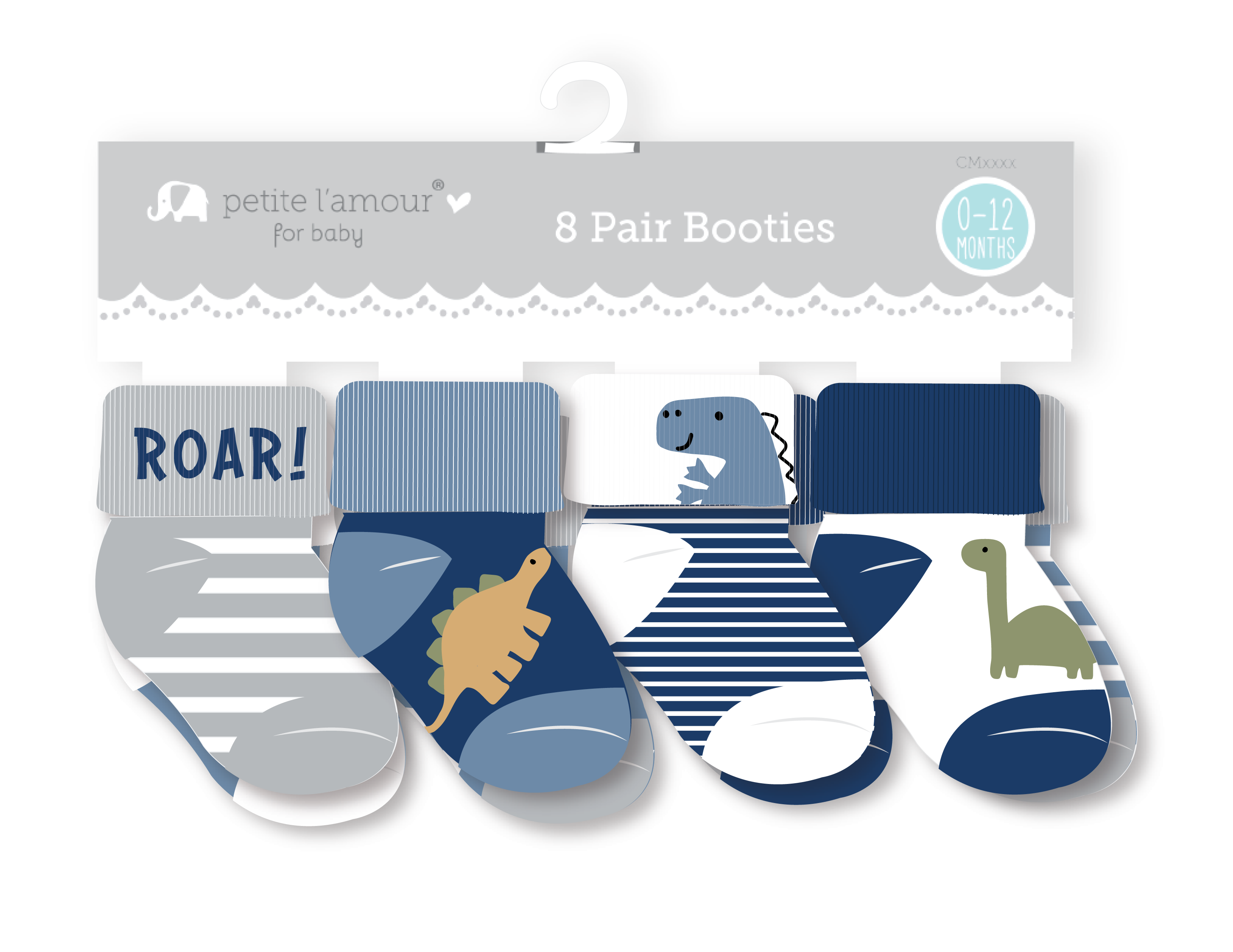 8 Pair Booties