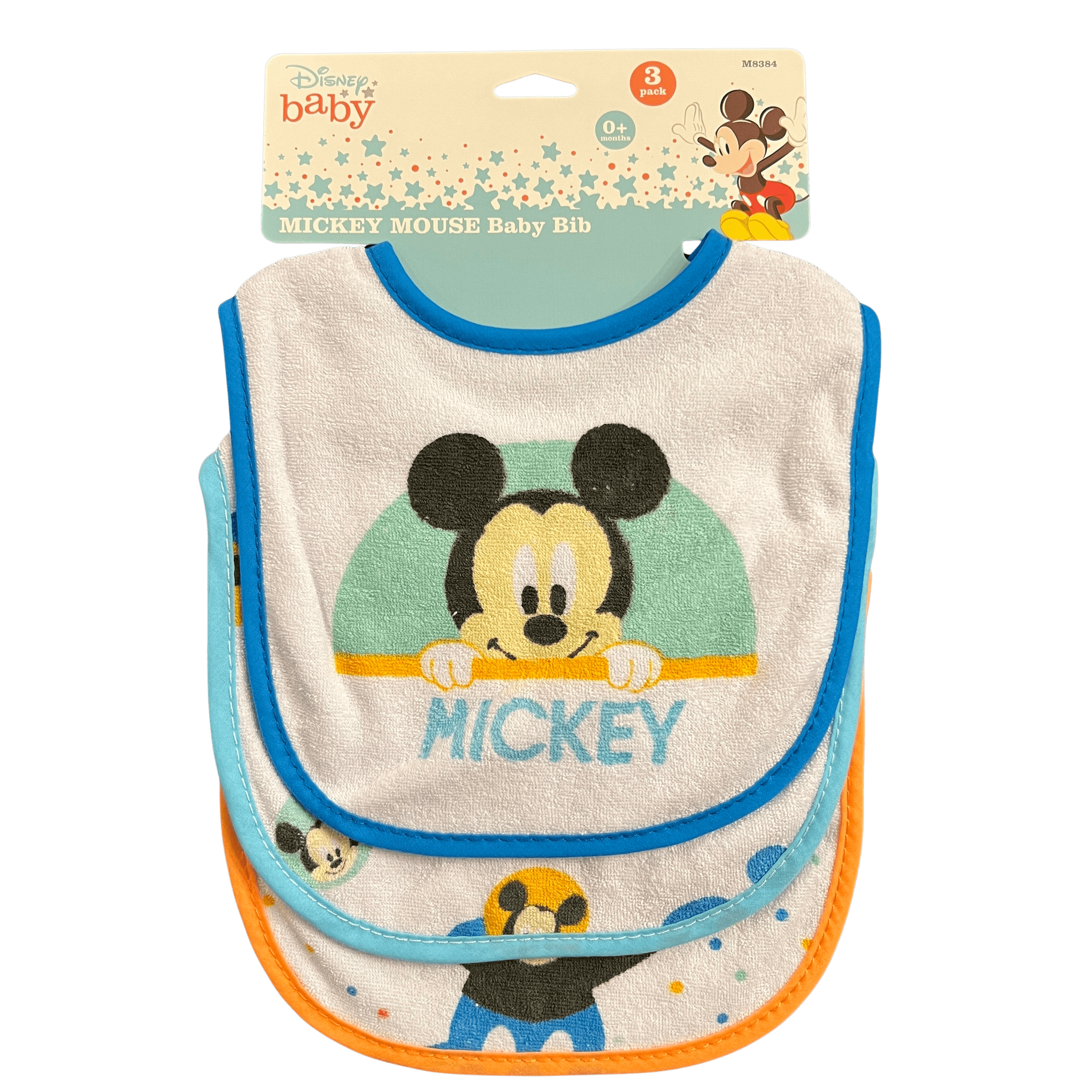 3PK Terry Bib Set