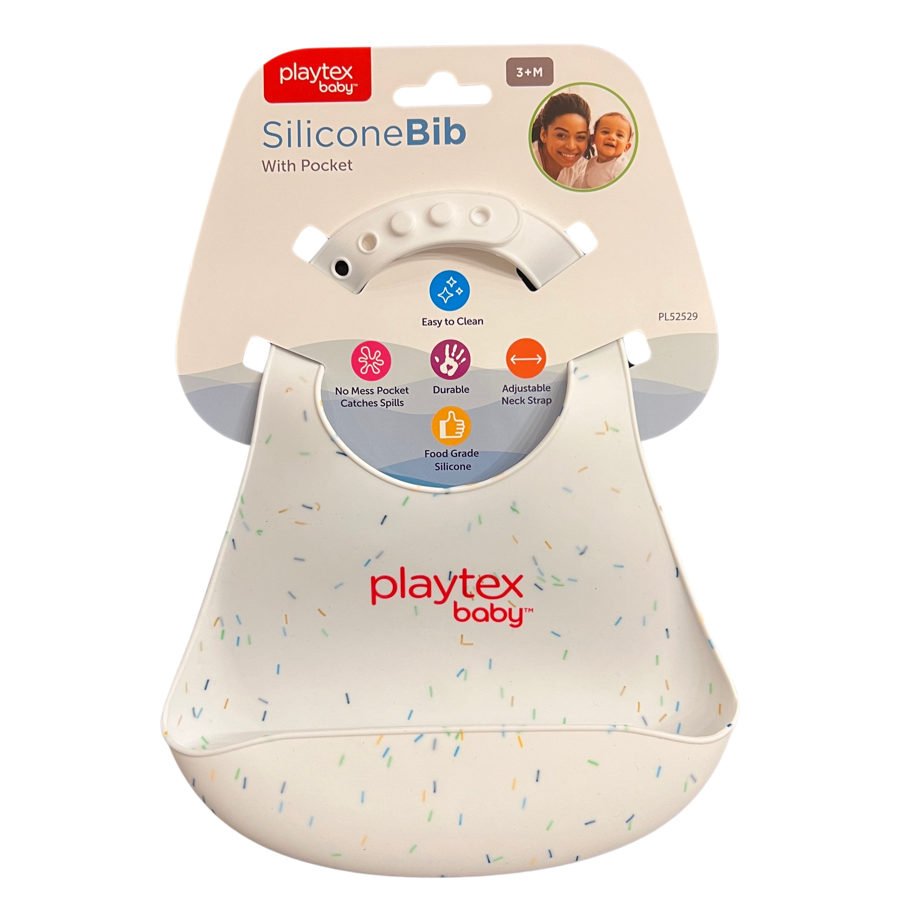 Silicone Bib With Pocket