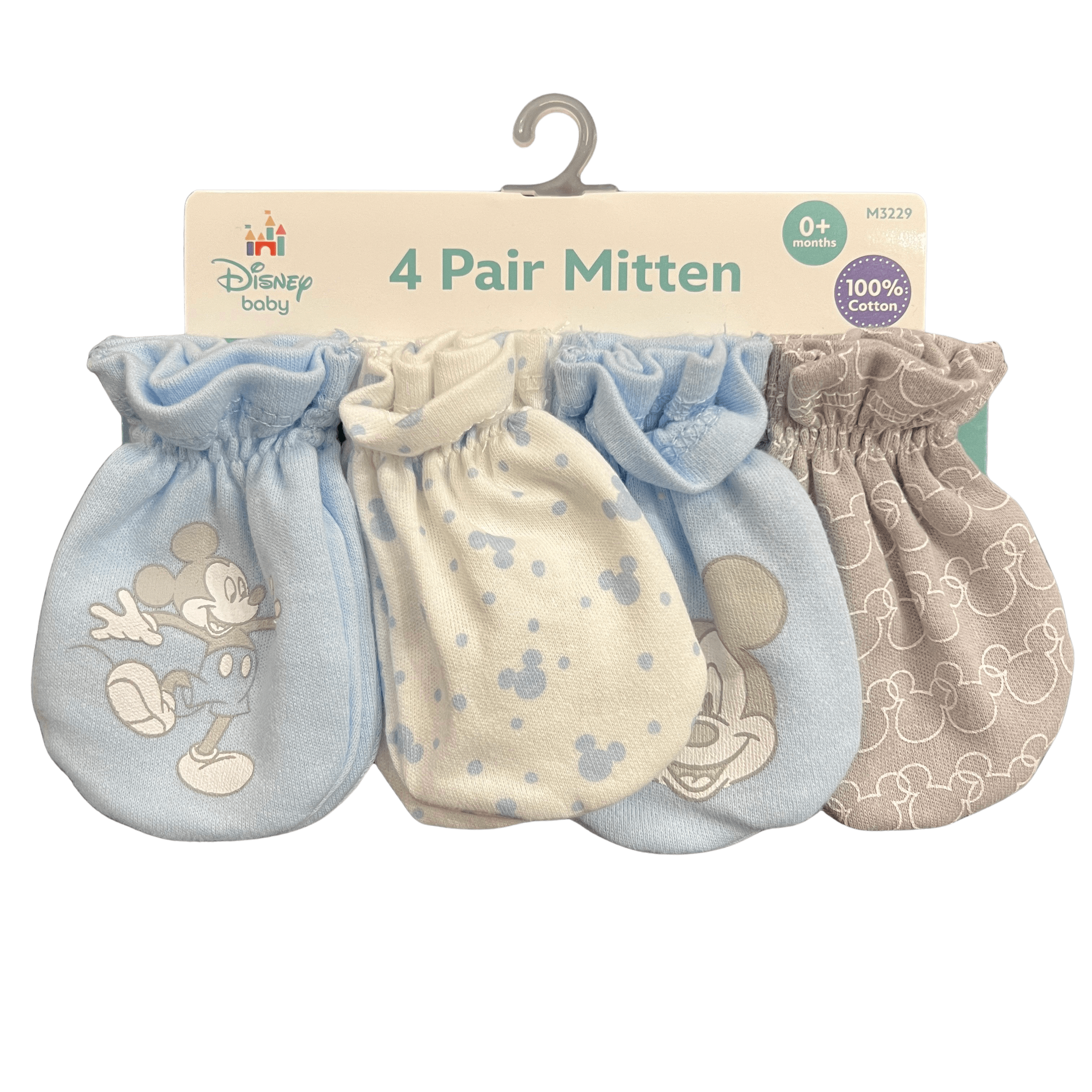 Mickey 4 Pair Mitten