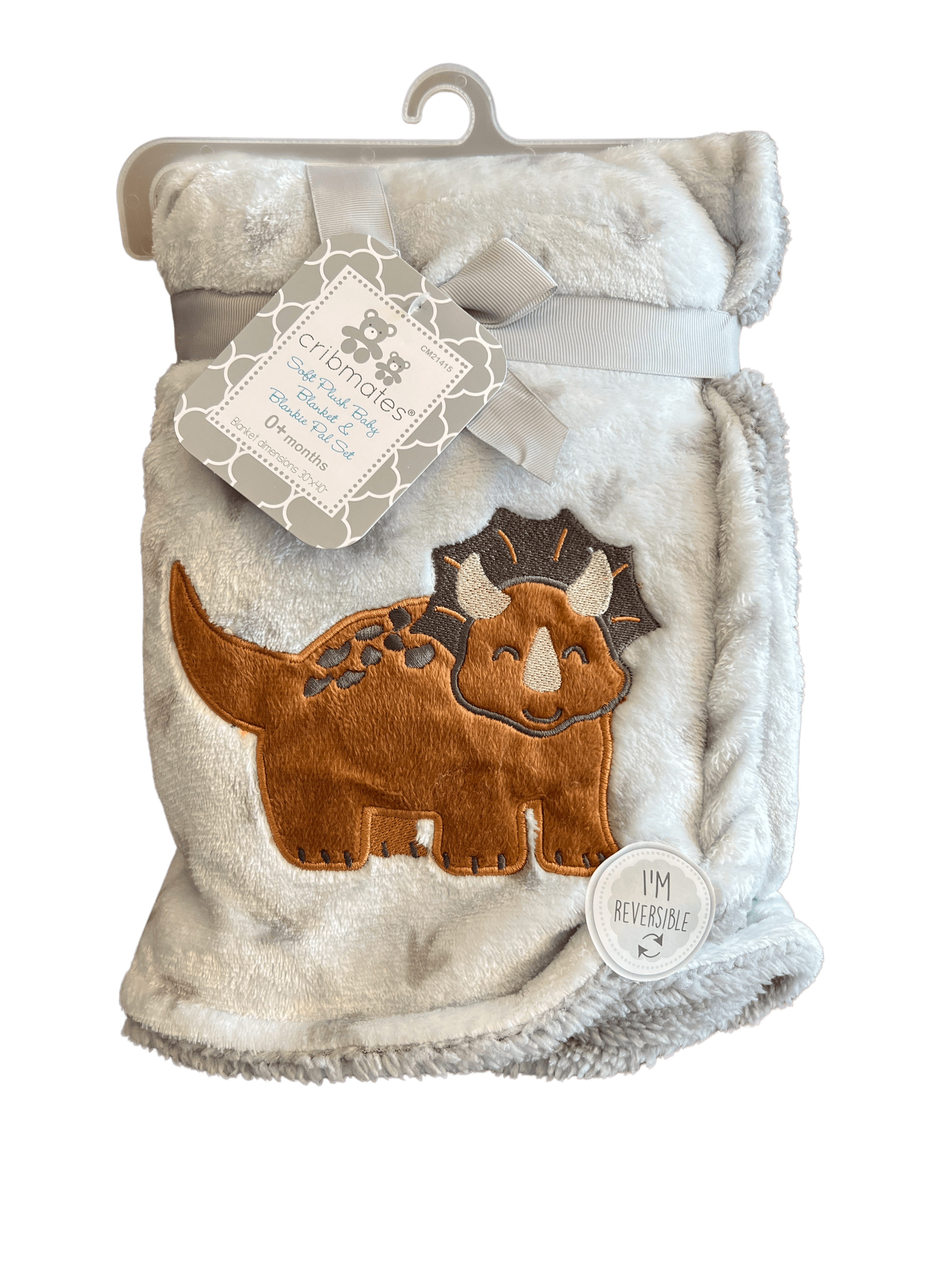 Soft Plush Blanket & Blankie Pal Set (30"x40")