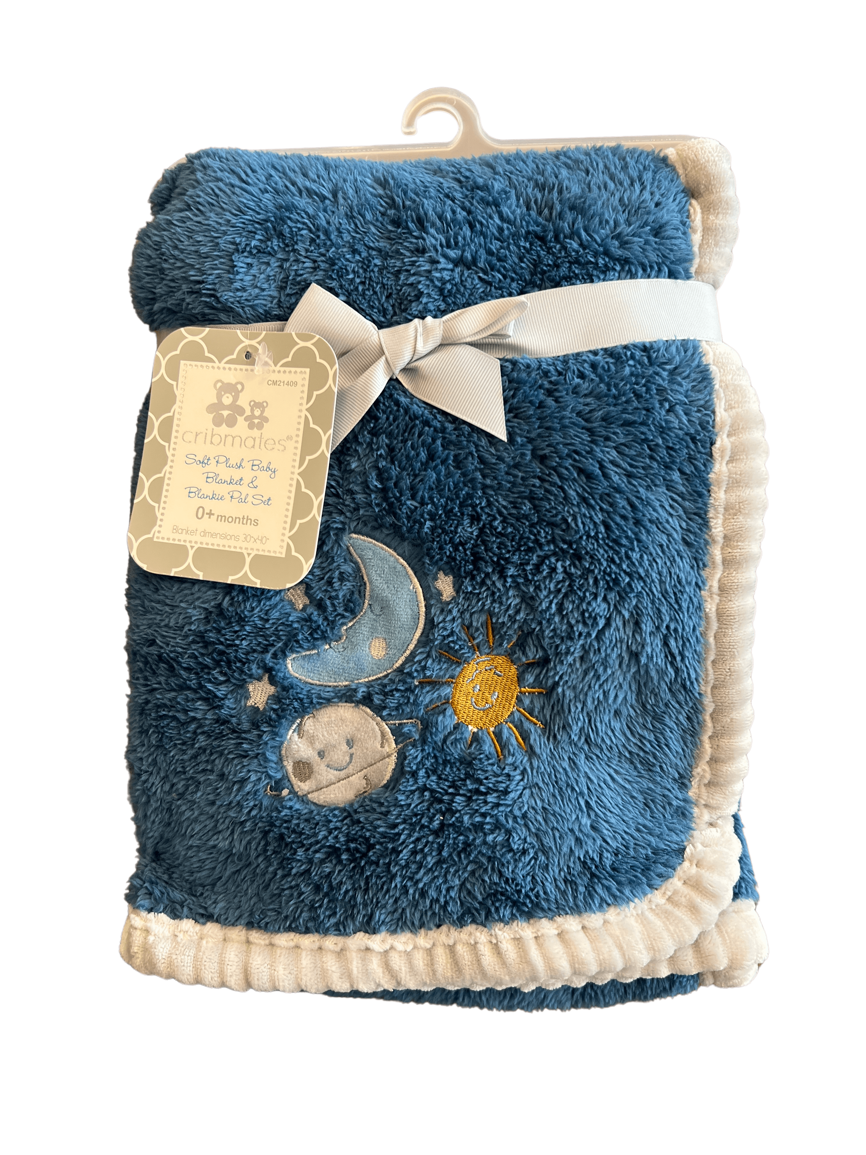Soft Plush Blanket & Blankie Pal Set (30"x40")