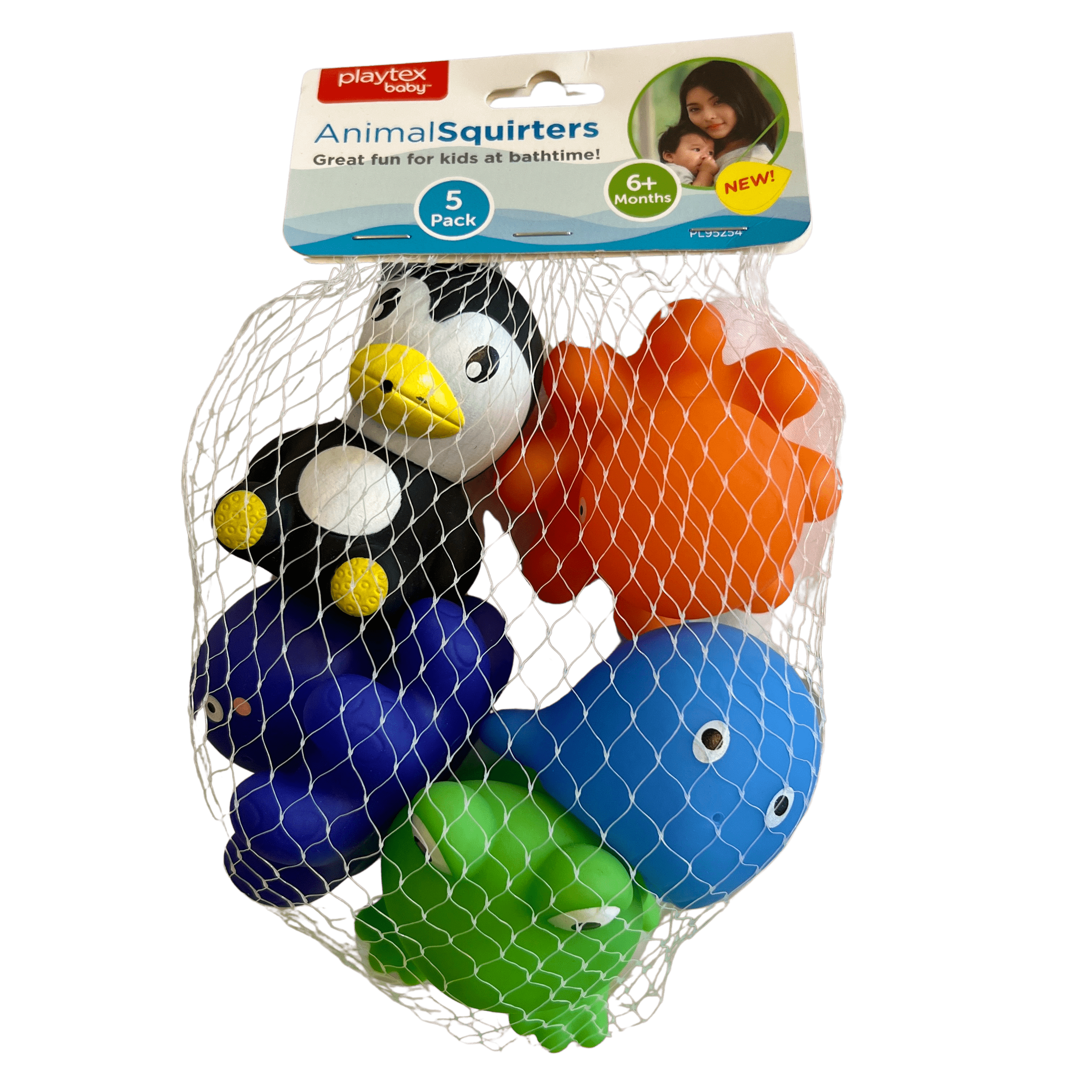 5 Pack Squeeze Animal Squirter