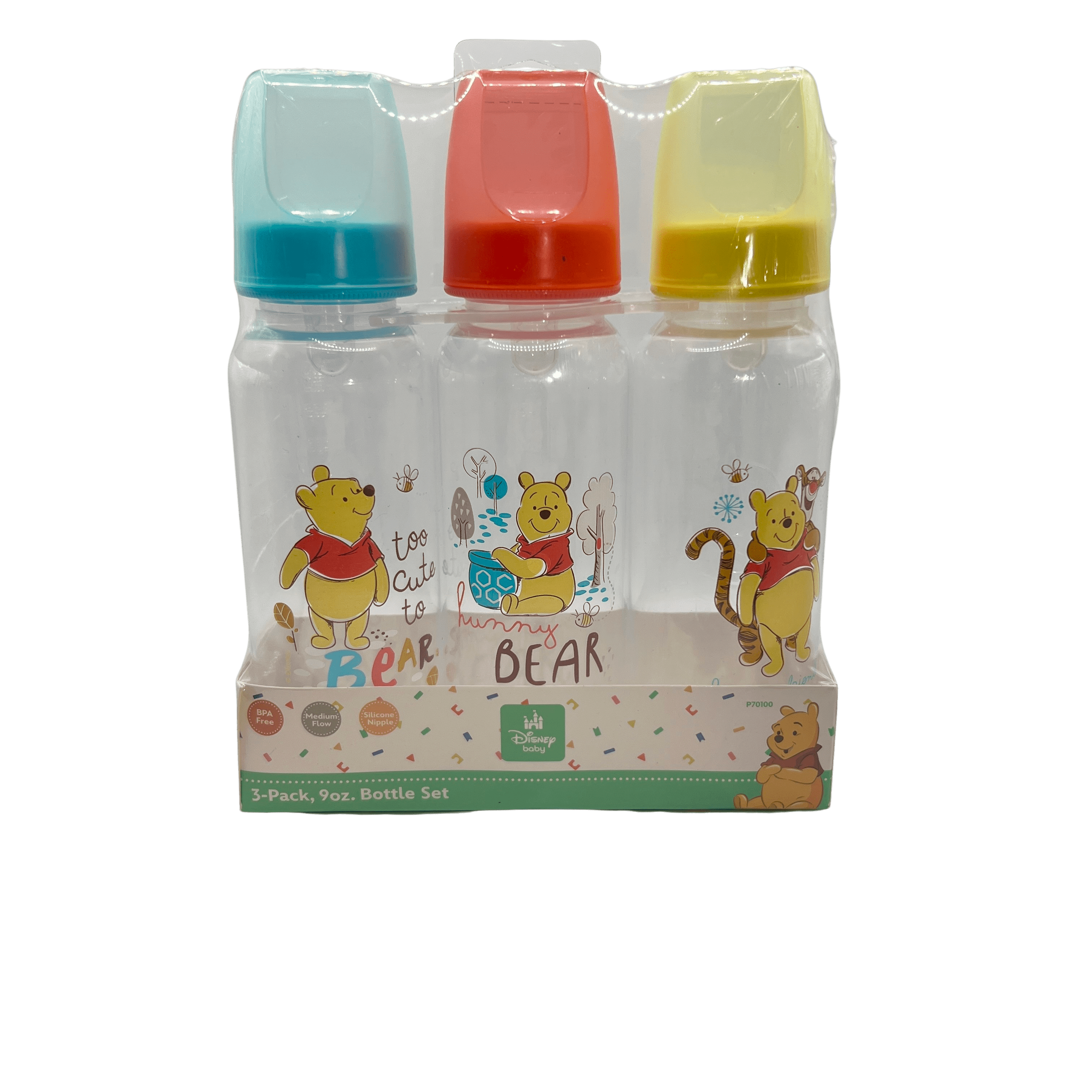 3 Pack 9 oz. Bottle BPA Free