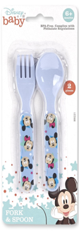 Plastic Fork and Spoon Set