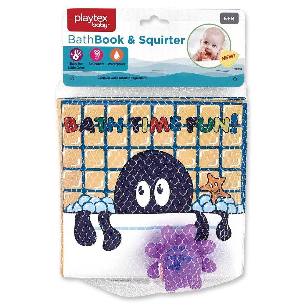 Bath Book and Squirter
