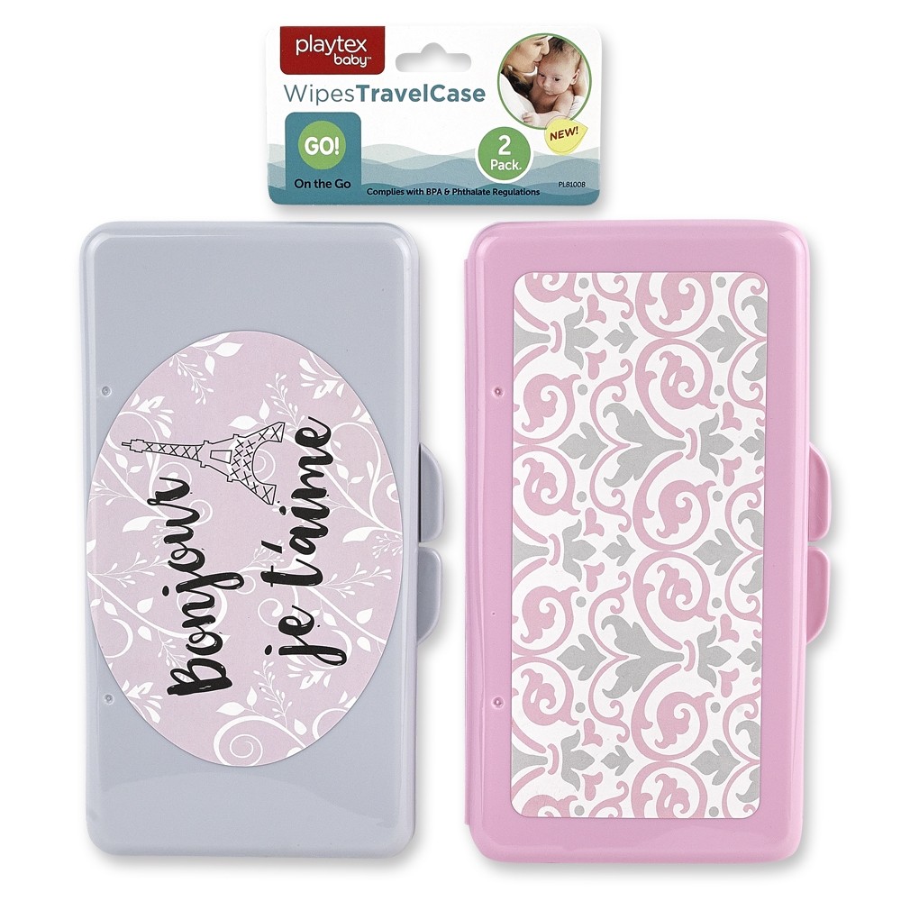 Playtex 2 Pack Wipe Case