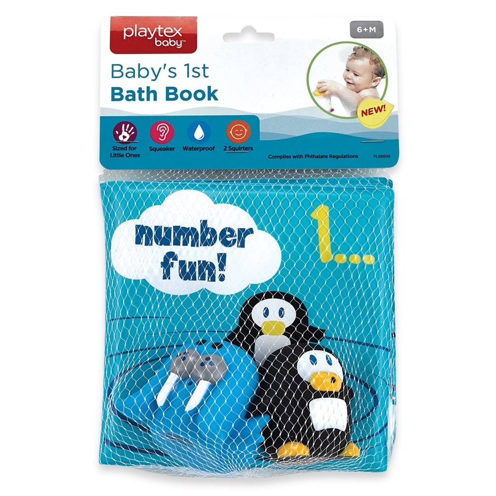 Playtex Baby First Bath Book
