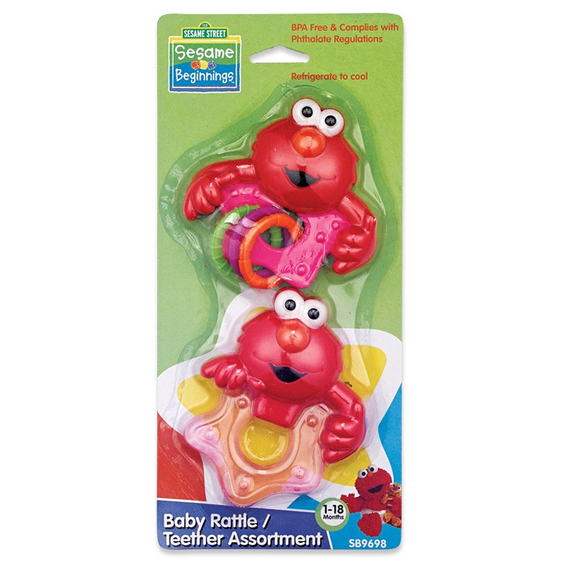 2pc Rattle & Teether Set