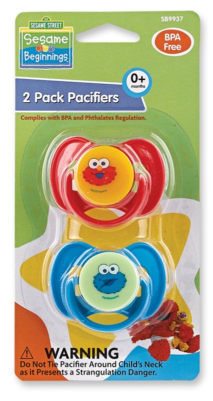 2PK Pacifiers BPA Free