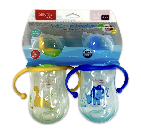 2pk Sippy Cup w/ Twin Handles