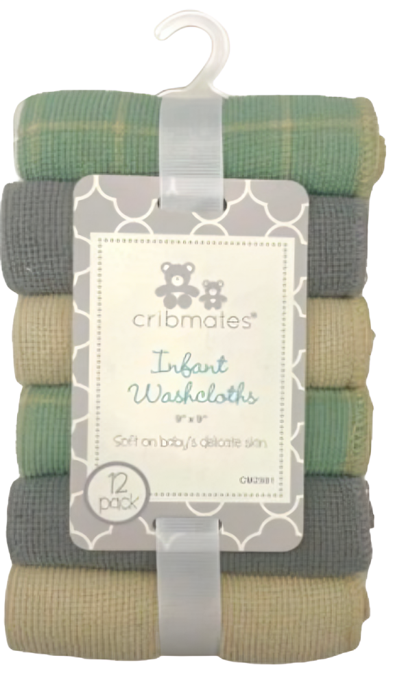 12PK Washcloths