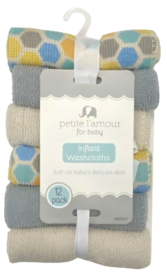 12PK Washcloths