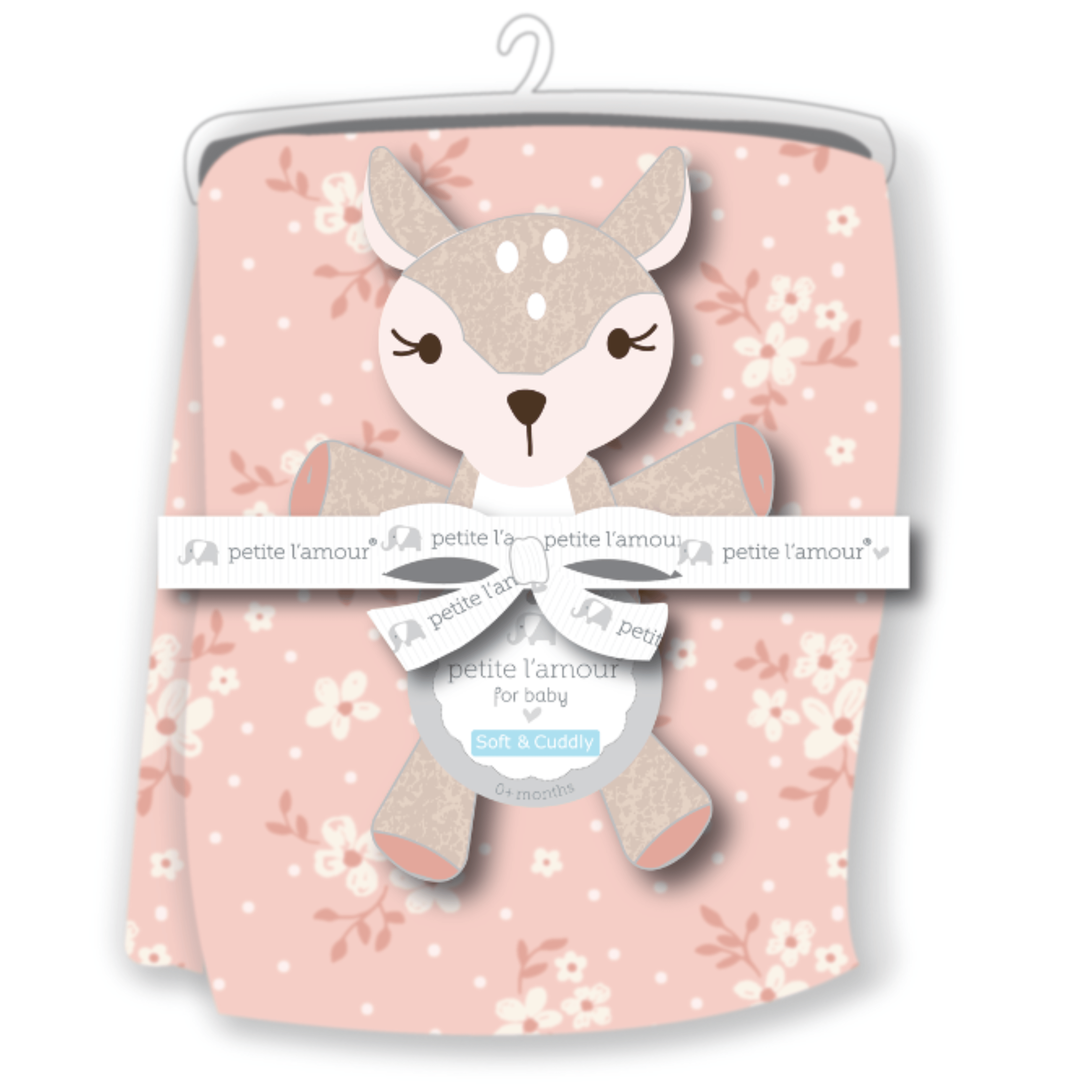 Soft Plush Blanket & Blankie Pal Set
