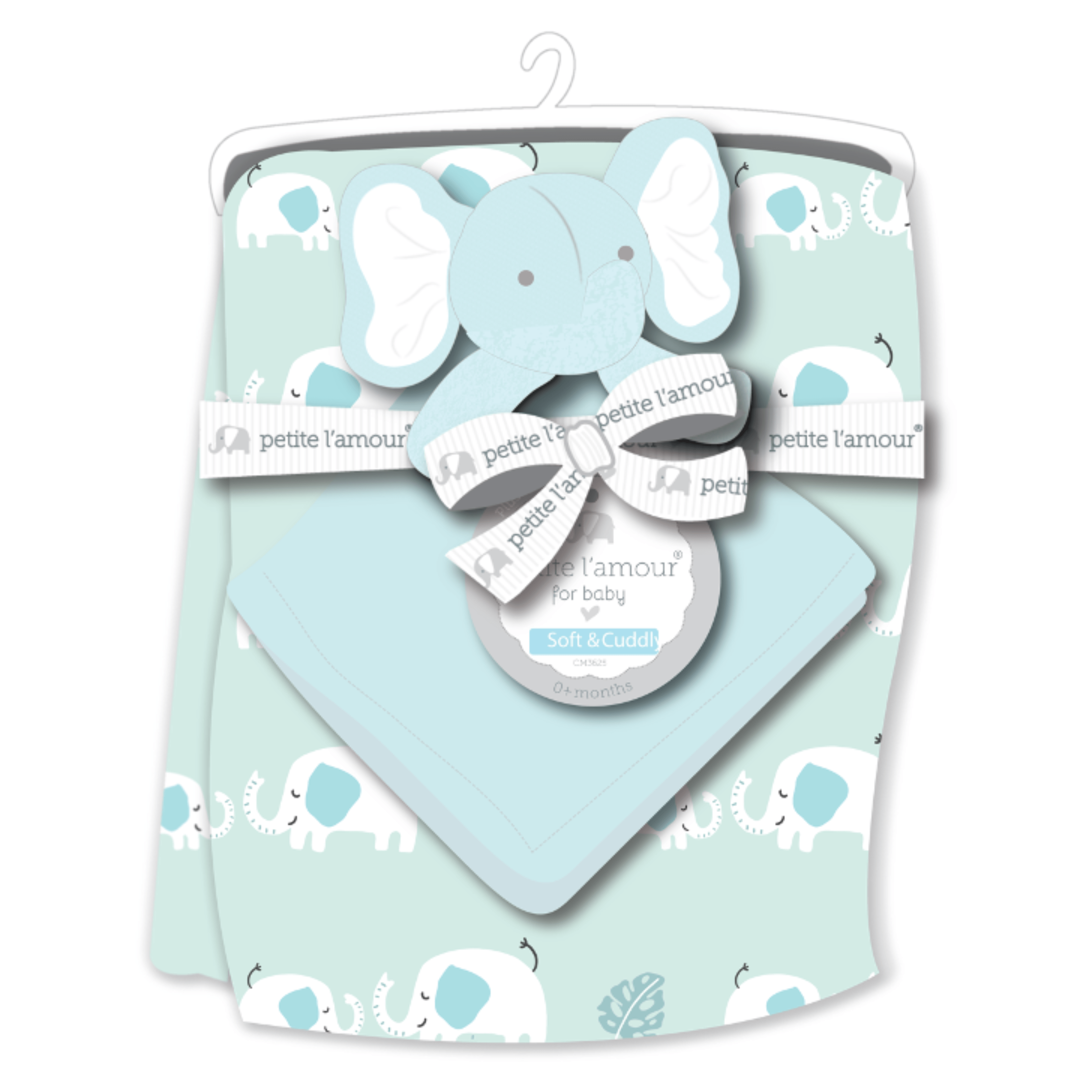 Soft Plush Blanket & Blankie Pal Set