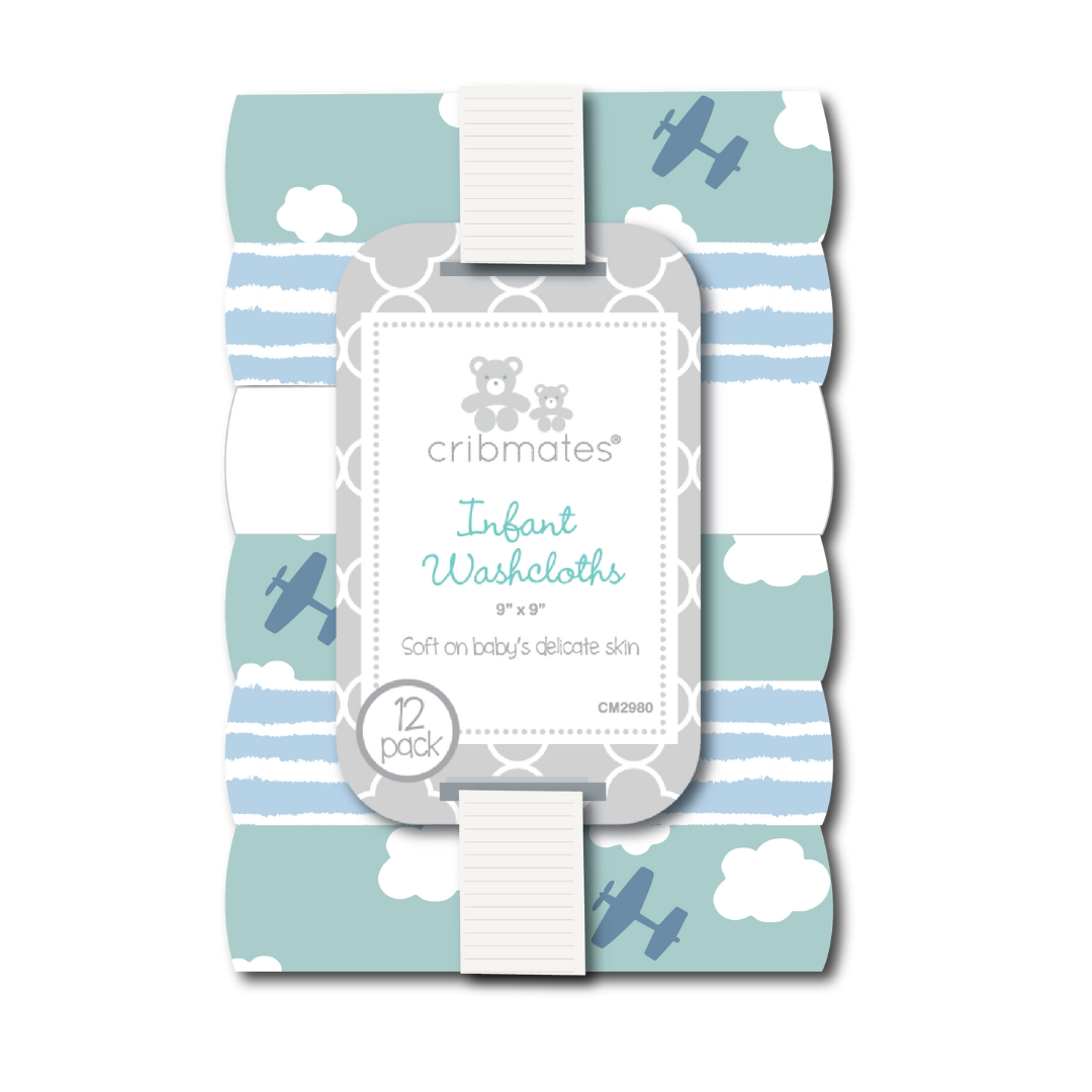 12PK Washcloths