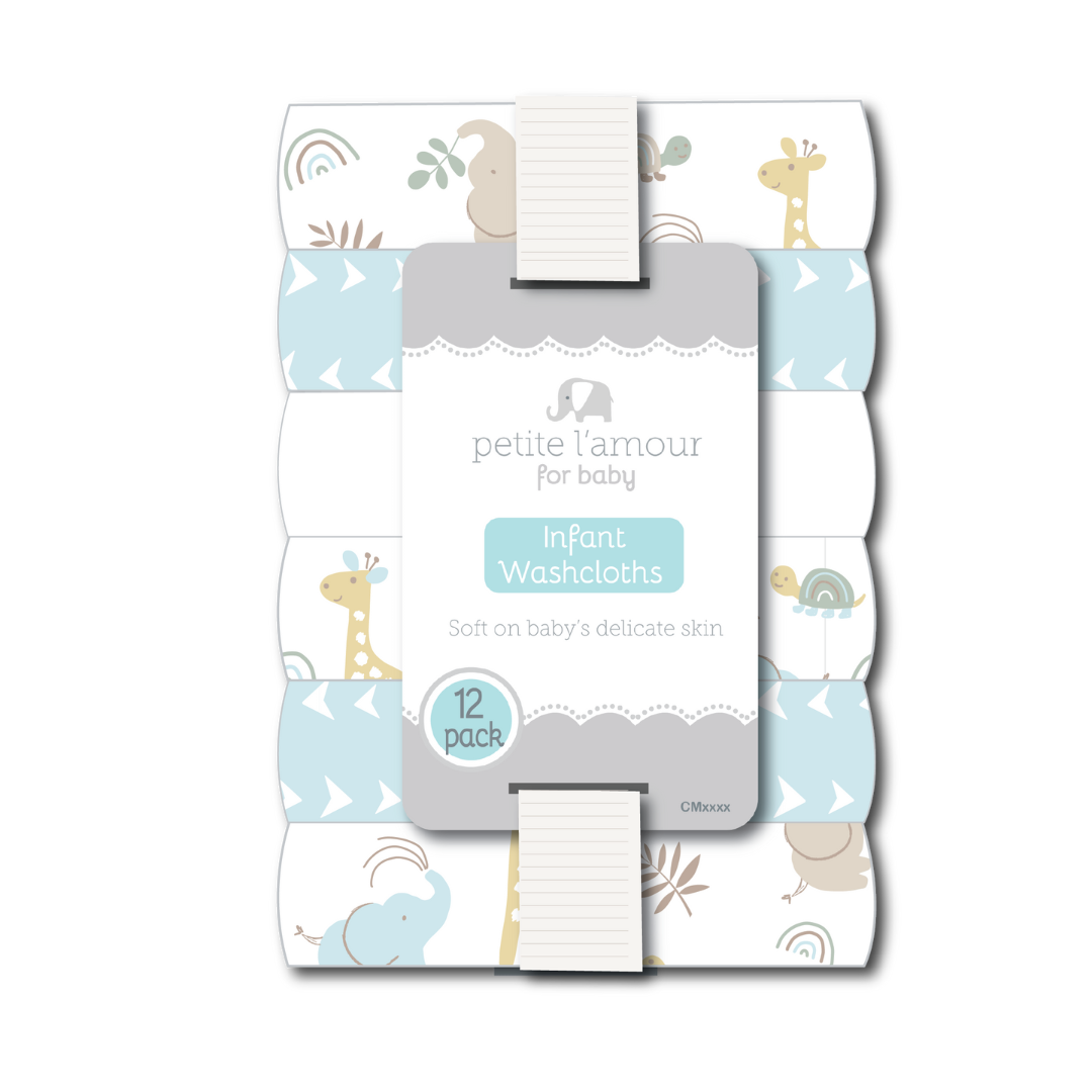 12PK Washcloths