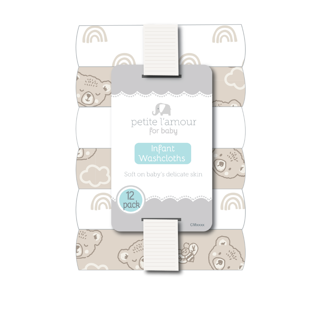 12PK Washcloths