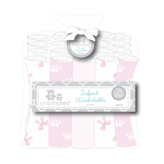 24 Pk Baby Washcloths