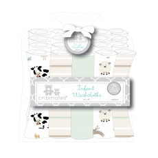 24 Pk Baby Washcloths