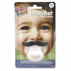 Mustache and Lipstick Pacifier