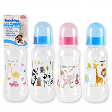 9 oz. E-Z Grip Printed Nurser Bottle BPA Free