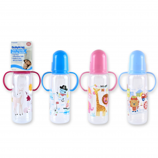 9 oz. Printed Handle Nurser Bottle BPA Free