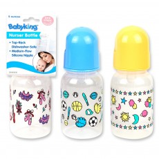 5 oz. Printed Nurser Bottle BPA Free