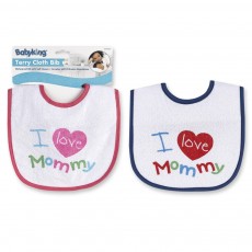 I Love Mommy Bib