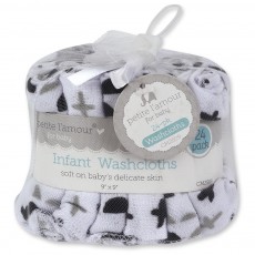 24 Pk Baby Washcloths