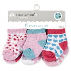 6 Pack Sock Set (Asst. Sizes)