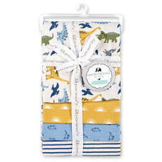 4-Pack Flannel Receiving Blankets