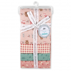4-Pack Flannel Receiving Blankets