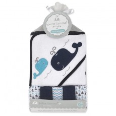 6 Piece Hooded Towel & Washcloths