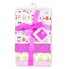 4-pack Flannel Receiving Blankets 