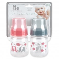 2-pack 5 oz. Wide-Neck Bottles