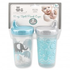 2 Pack 10oz. Spill-Proof Cups