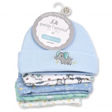 5-pack Elephant Infant Caps