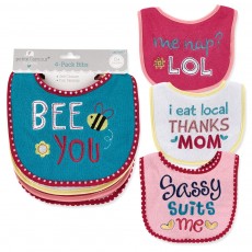 4-Pack Bibs