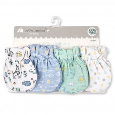4 Pairs of Mittens