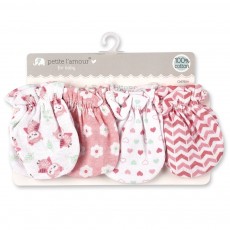 4 Pairs of Mittens