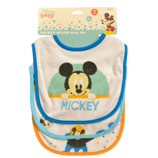 3PK Terry Bib Set
