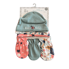 6 pack Cap and Mitten Set
