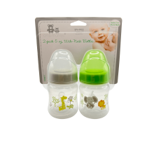 2-pack 5 oz. Wide-Neck Bottles