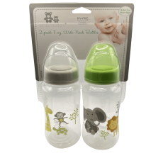 2-pack 11 oz. Wide-Neck Bottles
