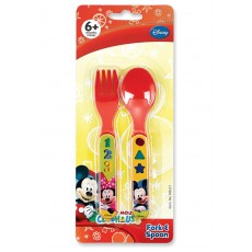 Plastic Fork and Spoon Set