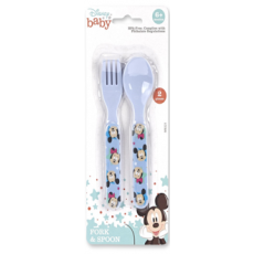 Plastic Fork and Spoon Set